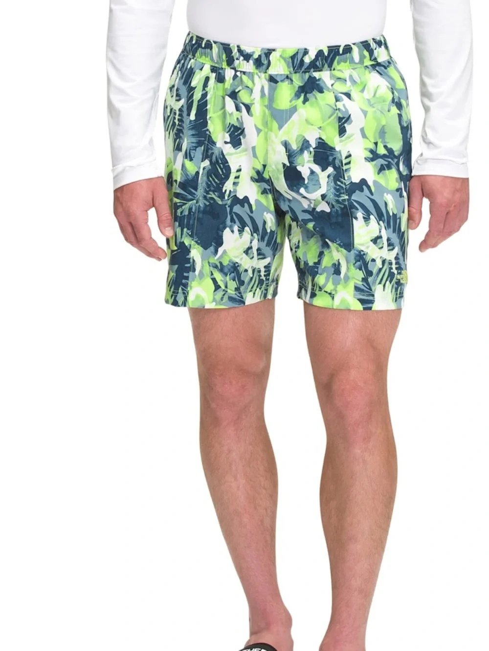 The North Face Men’s Class V Printed Pull On Shorts L Leaf Print